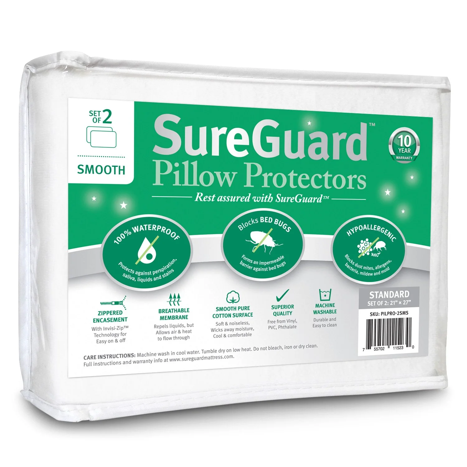 SureGuard Pillow Protectors