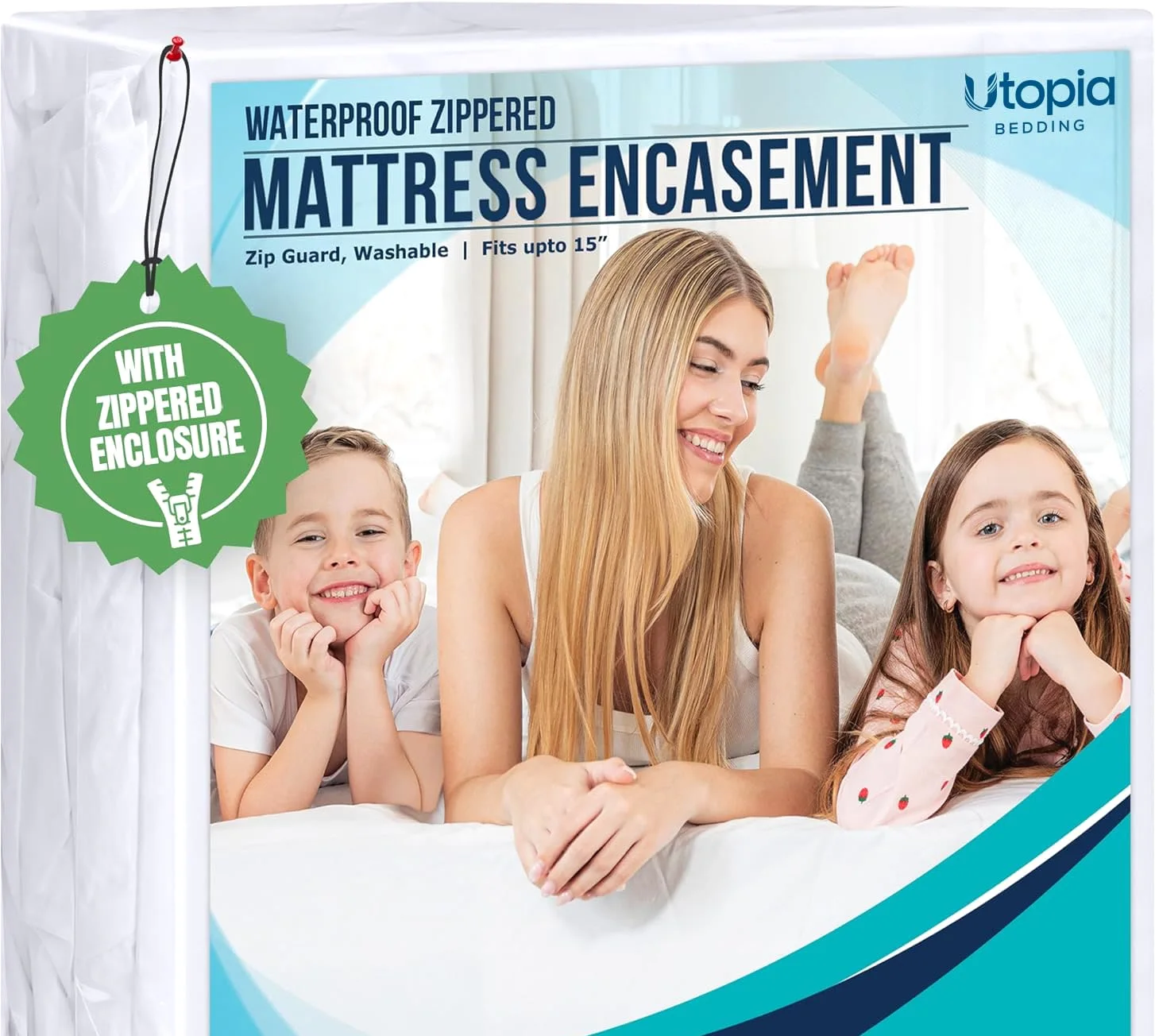 Utopia Bedding Zippered Mattress Encasement