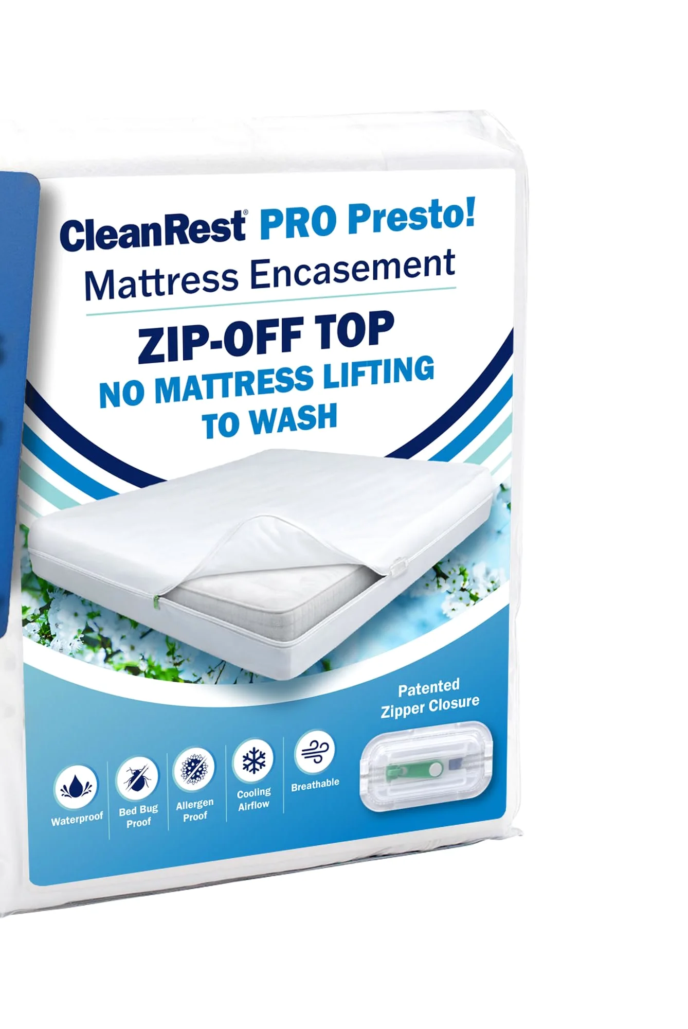 CleanRest PRO Presto Zip-Off Top Encasement