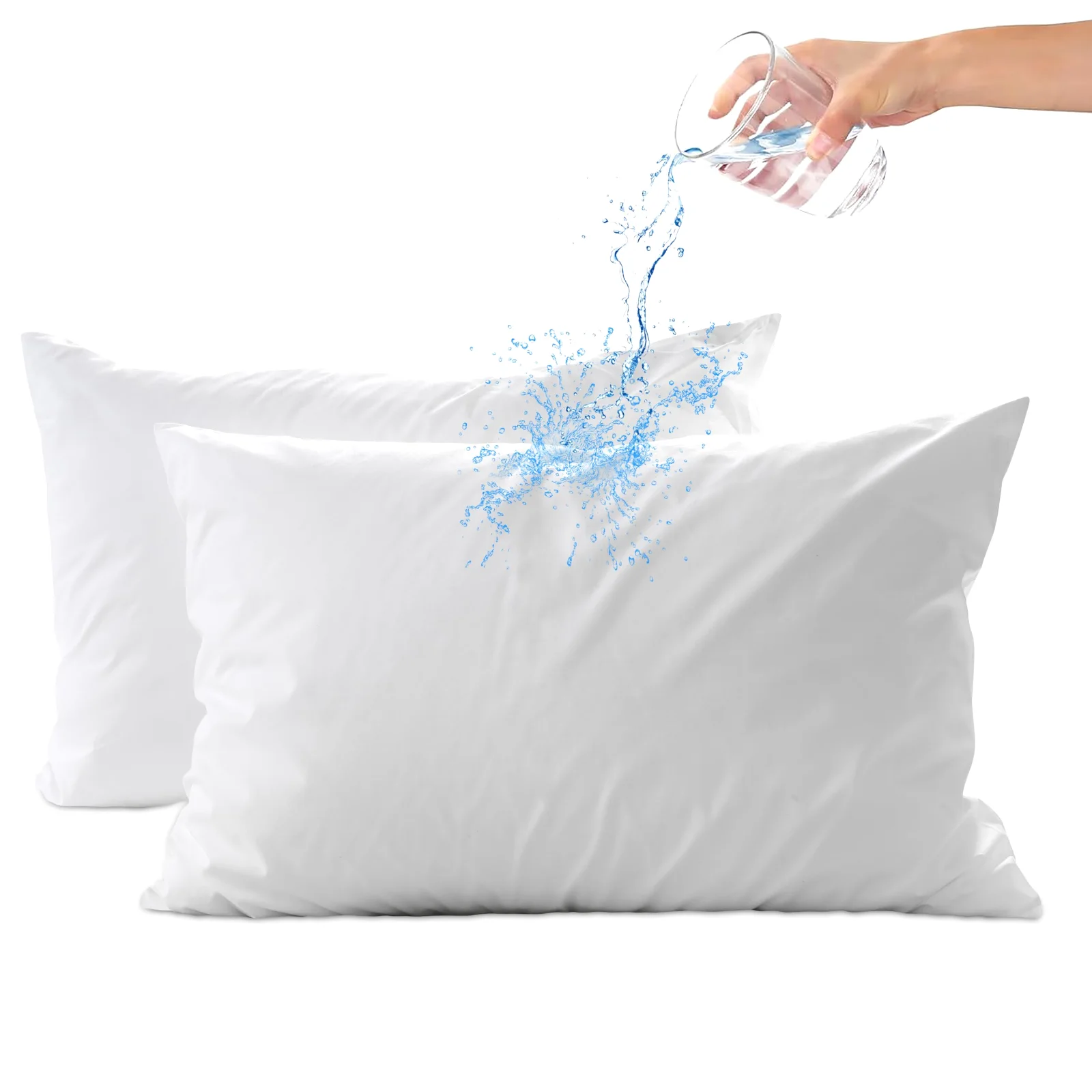 Dreamology Zippered Pillow Protectors